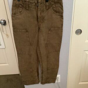 free people cropped cargos